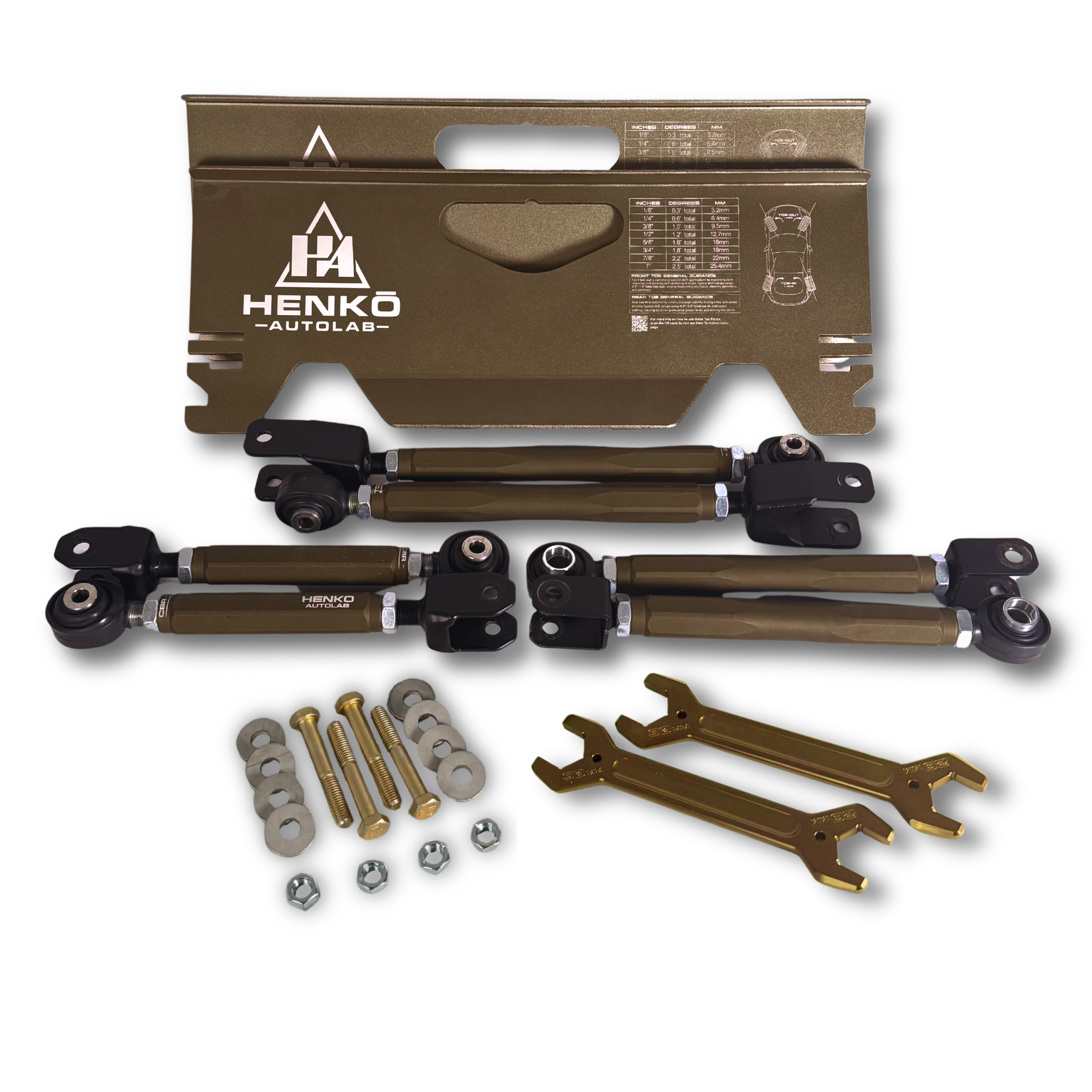 370z / G37 Complete Rear Alignment Control Arm Bundle