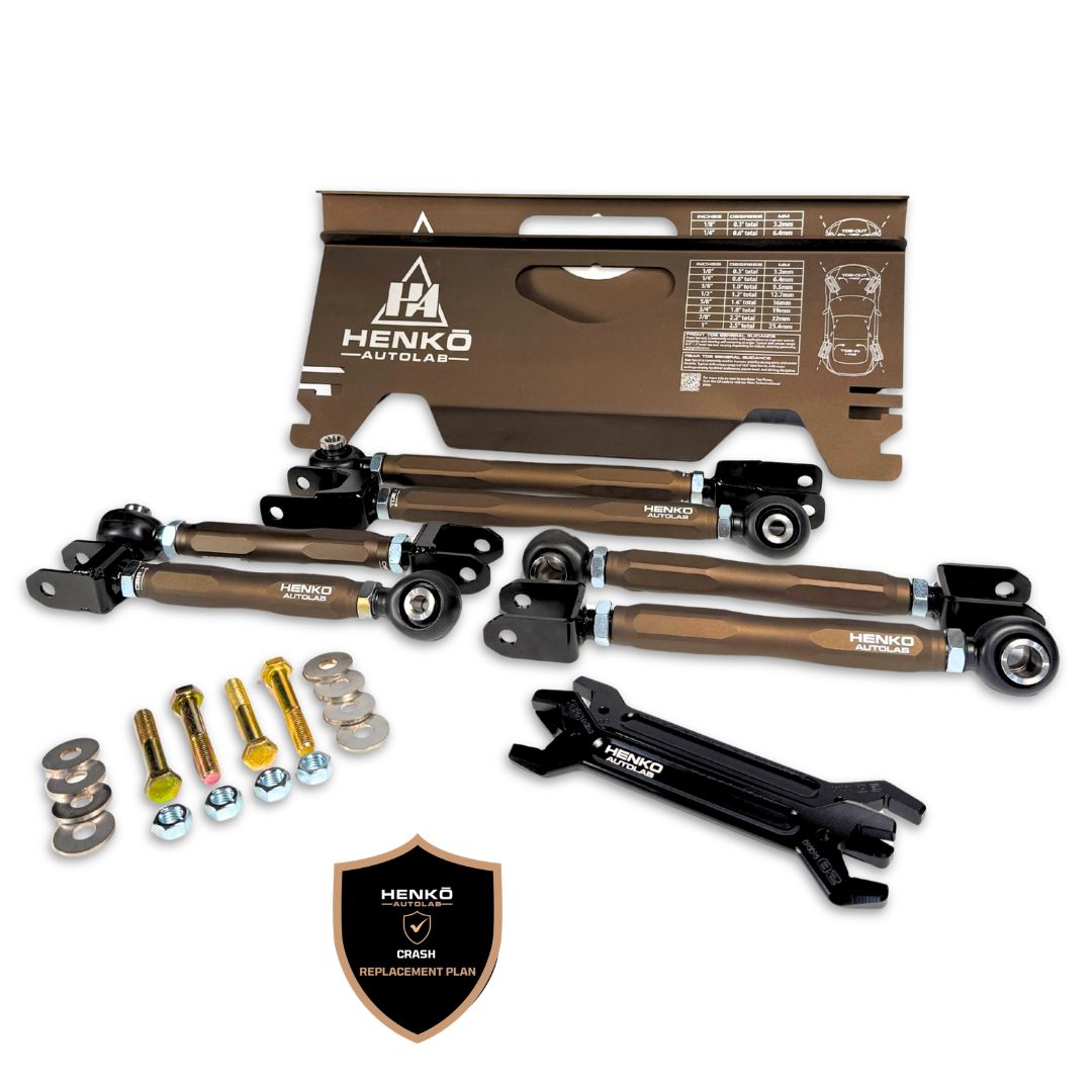 350z / G35 Complete Rear Alignment Control Arm Bundle