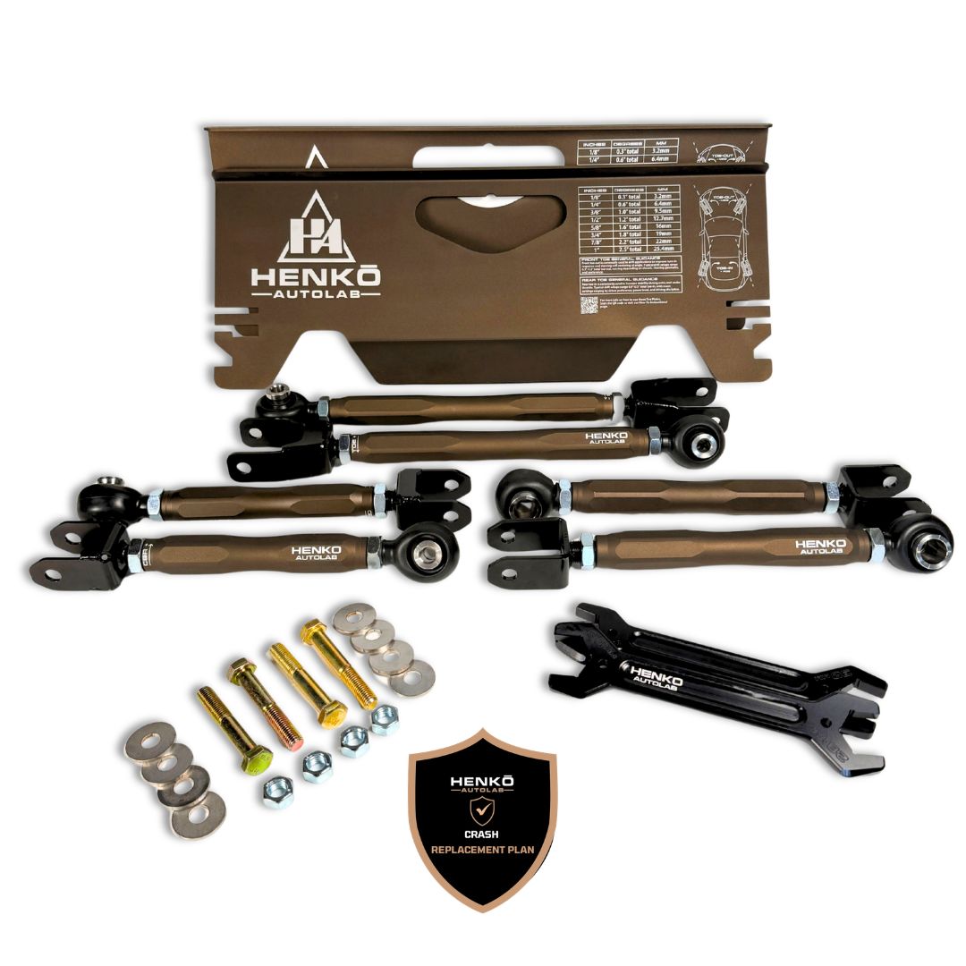 350z / G35 Complete Rear Alignment Control Arm Bundle