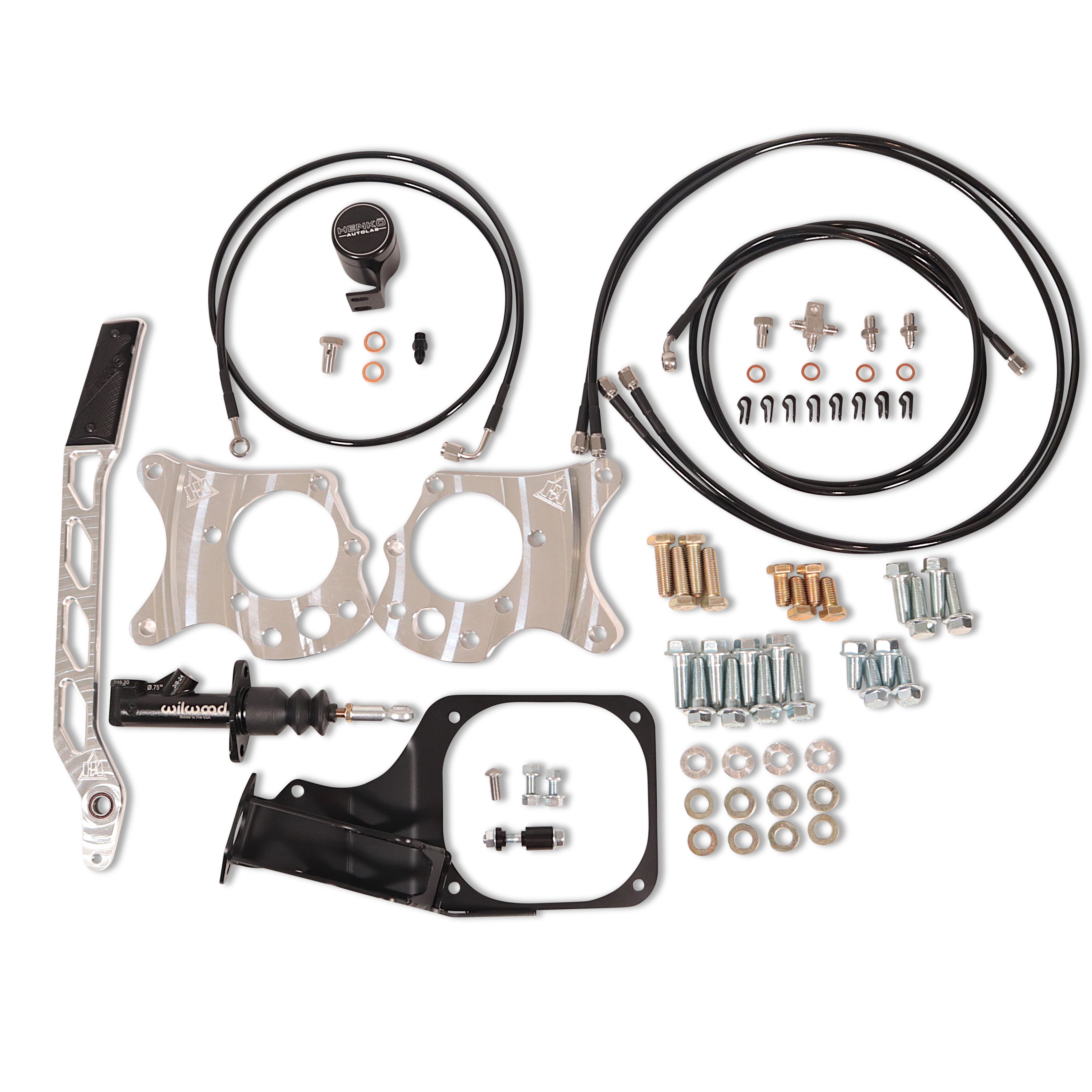350z/G35 Hydro E-brake + Full Dual Caliper Kit (Bundle Discount)