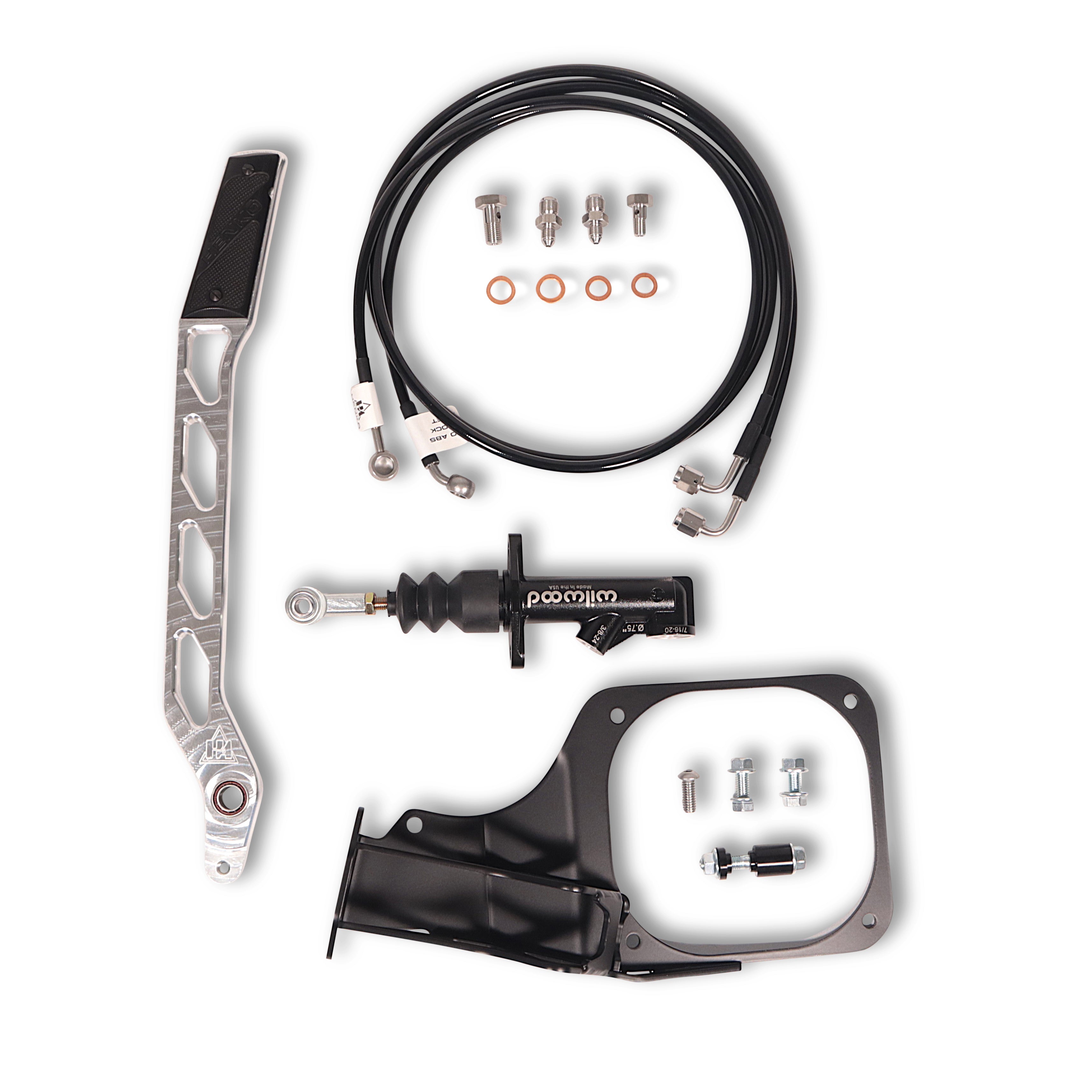 350z/G35 Hydro E-brake + Inline Brake Line Kit (Bundle Discount)