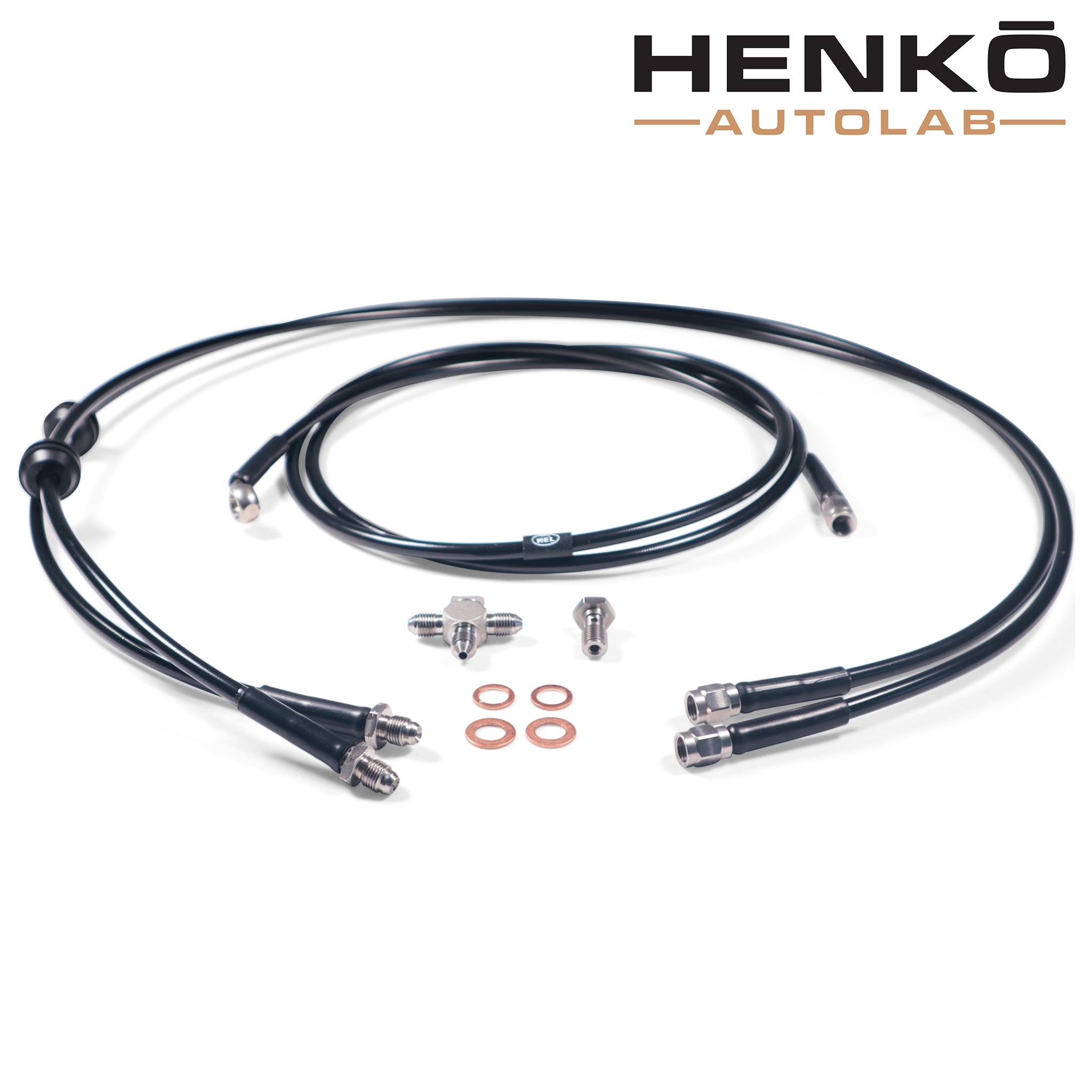 350z/370z/G35/G37 Hydro E-Brake Line Kit - Dual Calipers